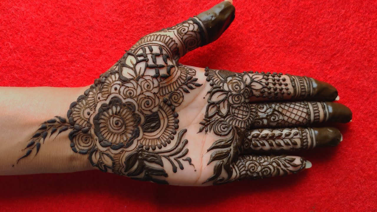Easy front hand mehndi dedign| eid 2026 special arabic mehndi design |eid special pakistani mehndi|