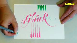 ONLINE Calli.Brush Pens | How to: Greetings with the Calli.Brush Pens screenshot 3