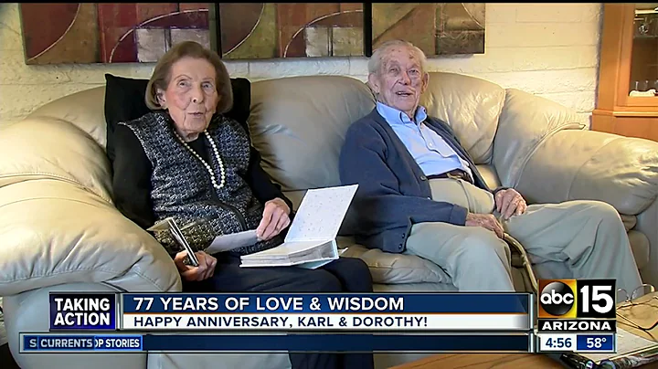 Scottsdale couple celebrating 77 years of marriage