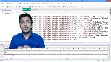 HP UFT / QTP 14.00  (Latest Version) : HP UFT - Parameterization using Data Driver