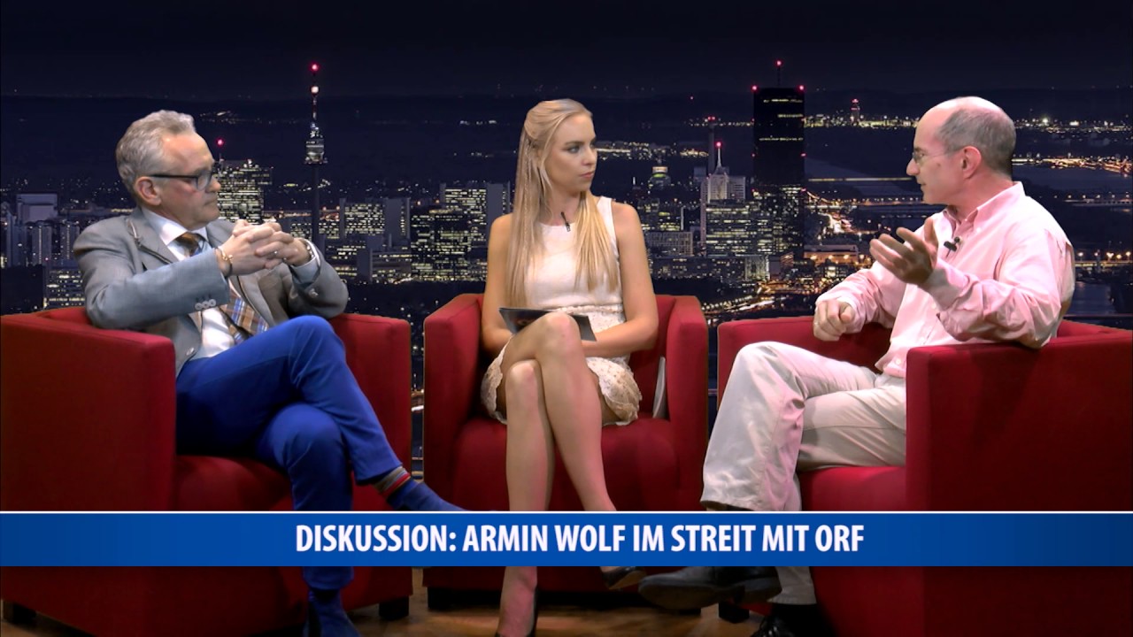 OE24: Christian W. Mucha: Diskussion: Armin Wolf Streit mit ORF
