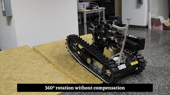 Adaptive Feedforward Velocity Control applied on Rescue Robot