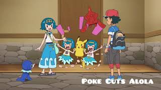 Ash and Pikachu Meet Lana's twin sisters