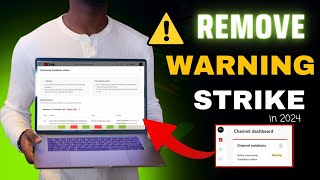 Remove Community Guidelines Warning Strike 101% | How to Remove Warning Strike in 2024