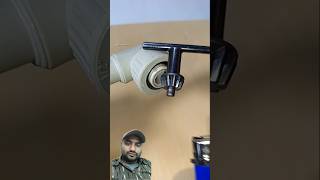 Great DIY Plumbing Tricks! How to Remove Broken Plastic Faucet Threeds from a Pipe # dou #plumbing 🤔