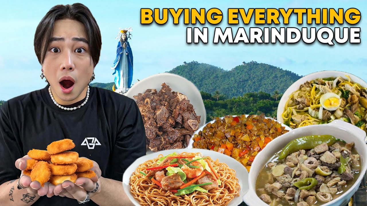 BUYING EVERYTHING IN MARINDUQUE (Famous Food Restaurants)