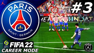 WHAT A FREE KICK BY MESSI!!(SERIES FINALE) - FIFA 22 PSG Career Mode EP3