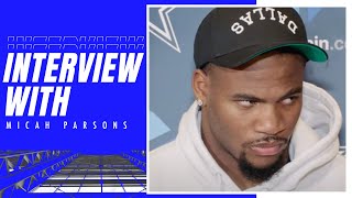 Micah Parsons Locker Room | #NYGvsDAL | Dallas Cowboys 2023
