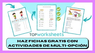 Crea actividades INTERACTIVAS online para tus ALUMNOS | Ejemplos de FICHAS para niños