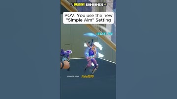 Simple Aim Setting in Fortnite... #fortnite #piececontrol