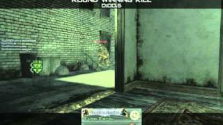 MW2 SND Throwing Knife Headshot !