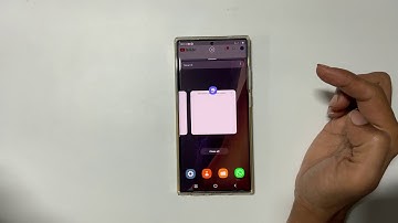 How to use Split screen view on Samsung Galaxy Note 20 Ultra and Galaxy Note 20