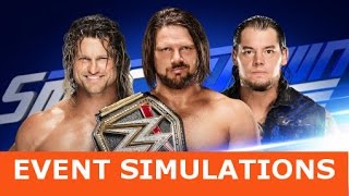 WWE 2K17 Simulation: Smackdown LIVE 12/22/16 - AJ Styles vs. Dolph Ziggler vs. Baron Corbin screenshot 5
