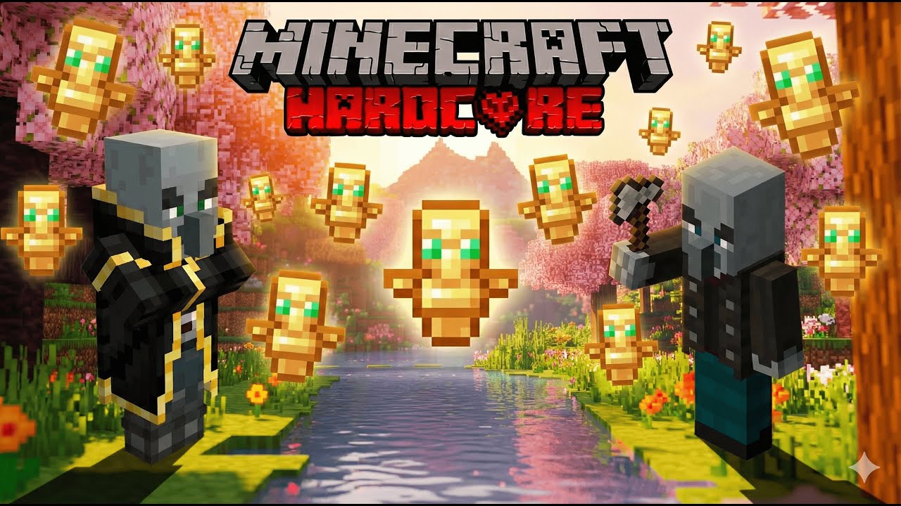 Minecraft Hardcore LIVE: I Became INVINCIBLE 🛡️ 