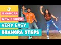 Bhangra course 3  very easy  basic steps  learn bhangra at home  the dance mafia
