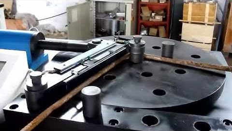 GW 40A Motorized Bending Testing Machine for Reinforced Bar as per ASTM A615, ISO7438, ISO 8491