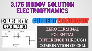 3.175 Irodov solution Electrodynamics