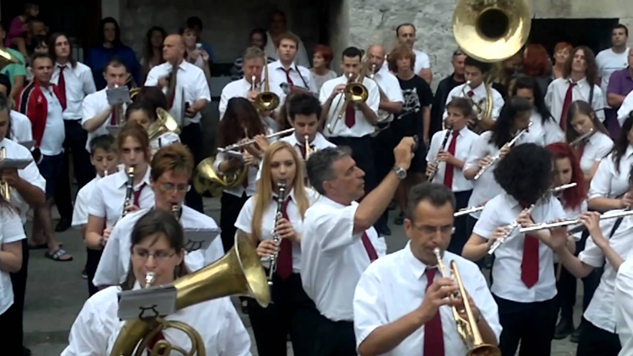 Kroz Splitske kale (arr. Josip Kuletin) - Susret orkestara, Kaštel Stari 2012.