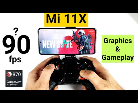 Mi 11X PUBG New State Gameplay & Graphics Snapdragon 870 🤔😱🔥