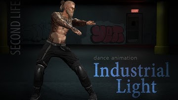 SL - Industrial Light - dance 3d animation for @secondlife