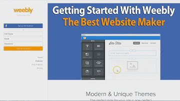 Best Website Maker - Getting Started With Weebly