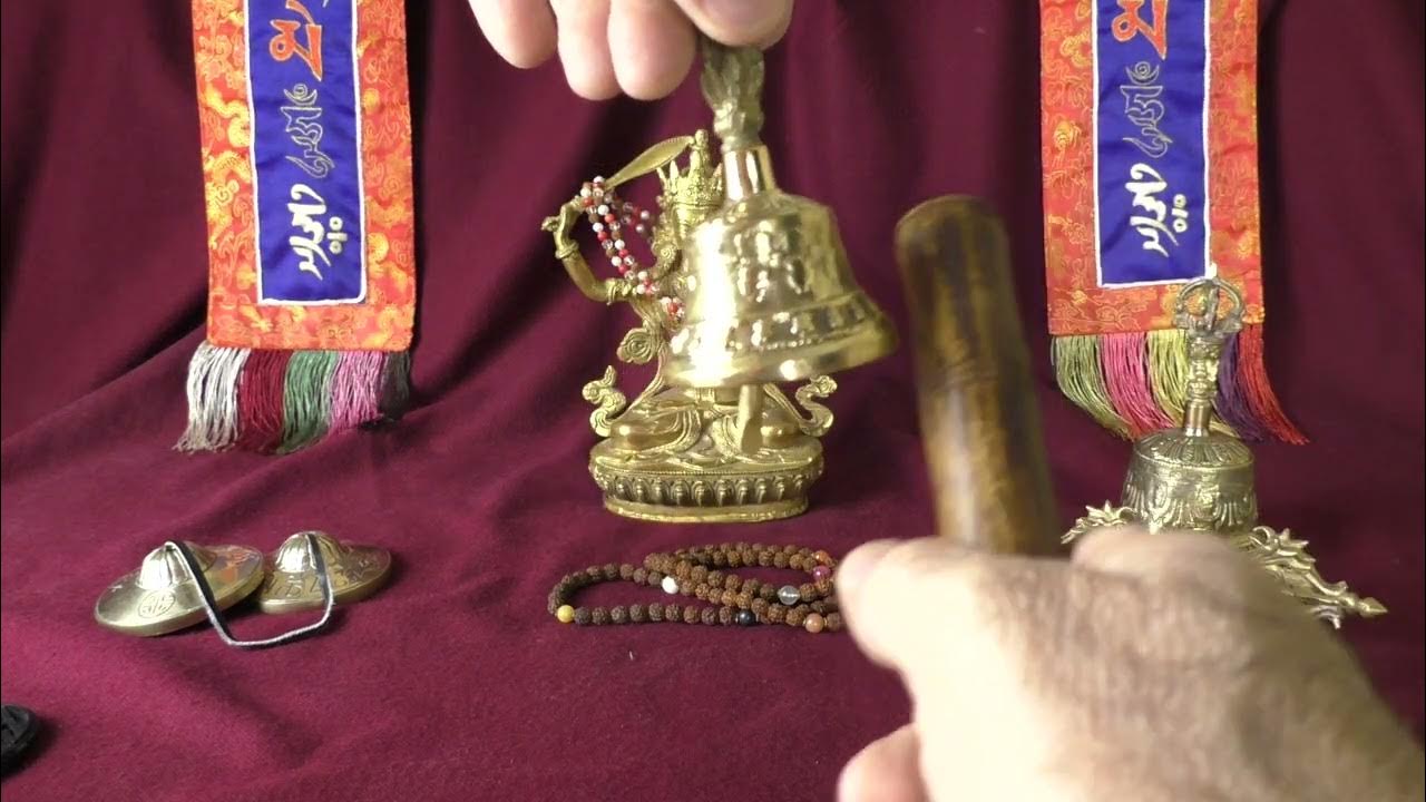 Буддийский колокольчик Непал - YouTube