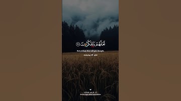 لَوْ أَنزَلْنَا هَٰذَا الْقُرْآنَ عَلَىٰ جَبَلٍ - سورة الحشر آیه ۲۰ - ۲۱ - شیخ عنتر سعید مسلم