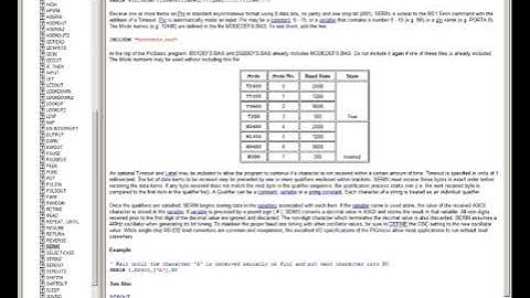 Ejemplo en PBP comunicación Serial (microcode)