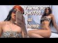 LOCKDOWN VLOG | how to take Instagram photos at home