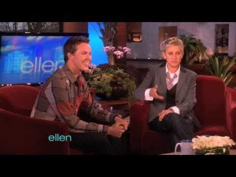 Trevor Bayne Races to Ellen!