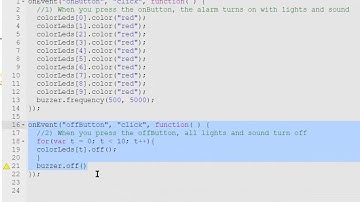 PC Lesson 7, "Color LEDs"