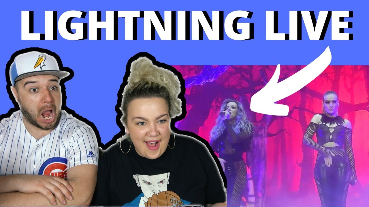 Little Mix - Lightning (London, O2 Arena) | COUPLE REACTION VIDEO