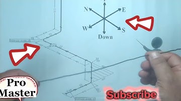 Piping Isometric Drawing, Basic piping tutorial