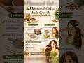Get hair growth and instant shine.
