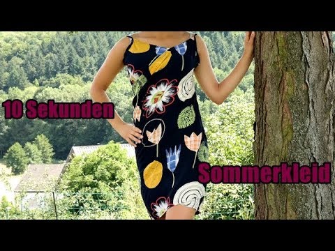 Video: ❶ Es Ist Einfach, Ein Sommerkleid Selbst Zu Nähen