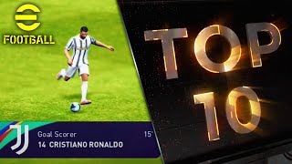 TOP 10 goals! [eFootball] Best of June '21 compilation