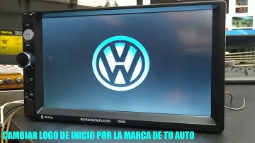CAMBIAR LOGOTIPO DE INICIO EN AUTOESTEREO 7010B O 7023B POR LA MARCA DE TU AUTO.
