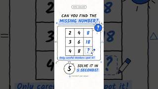 Only Smart People Can Solve This Math Puzzle 🧠 | Can You #maths #mathstricks #shorts #ytshorts