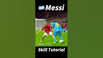 Messi Skill Tutorial！#footballshorts #footballskills #football