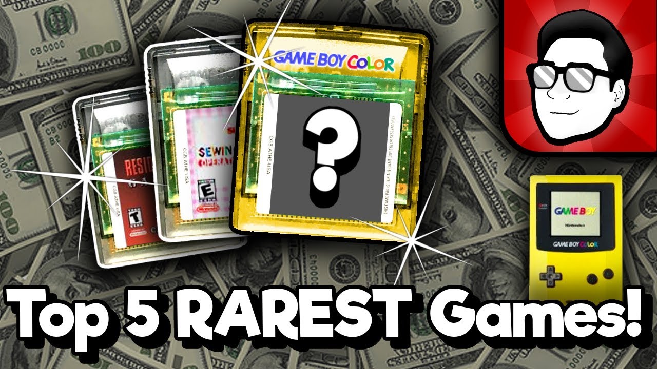 RAREST Game Color Games! | Nintendrew - YouTube