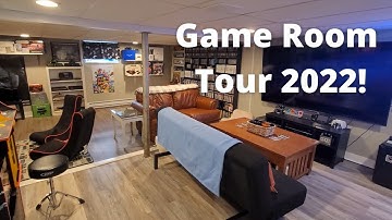 2022 Game Room Tour - Over 60 Systems and 1200 Games!