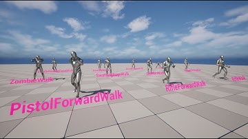 Walk Cycle Animation For Unreal engine 5