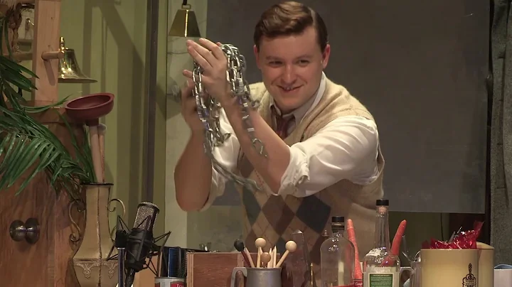 Behind the scenes of "A 1940s Radio Christmas Caro...