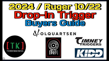 2024 Ruger 10/22 Trigger Buyers Guide, Drop-Ins From KIDD, Timney, PRP, Tandem Cross, Volquartsen