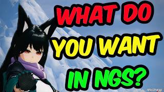 [PSO2:NGS] Let Us Improve NGS