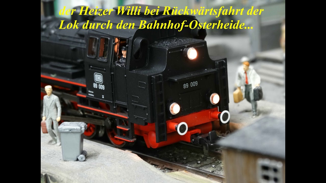 MÄRKLIN, BR 89-009 (Mä-30000), Umbau, Aufwertungsarbeiten, Testfahrt