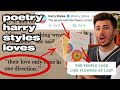 the poetry that inspired harry styles' music (explained by a literature graduate)