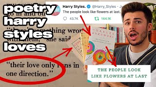 the poetry that inspired harry styles' music (explained by a literature graduate)