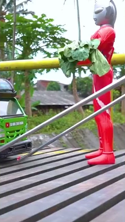 Truk Oleng Jualan Sayur Pelanggan Pertama Ultraman Part 10 #shorts