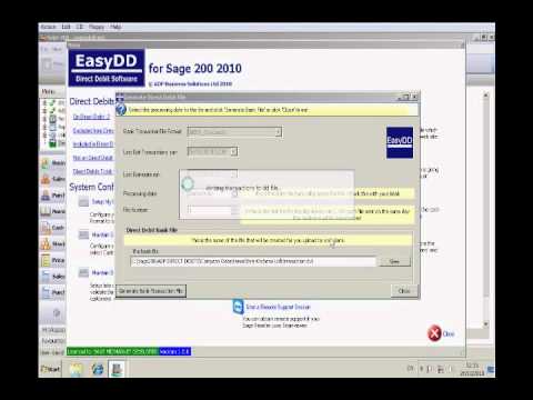 Direct Debit Production Software for Sage 200 
